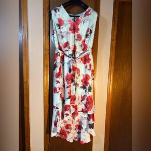 Julia Jordan multi colored Floral Maxi Dress